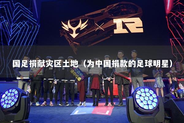 国足捐献灾区土地(为中国捐款的足球明星)