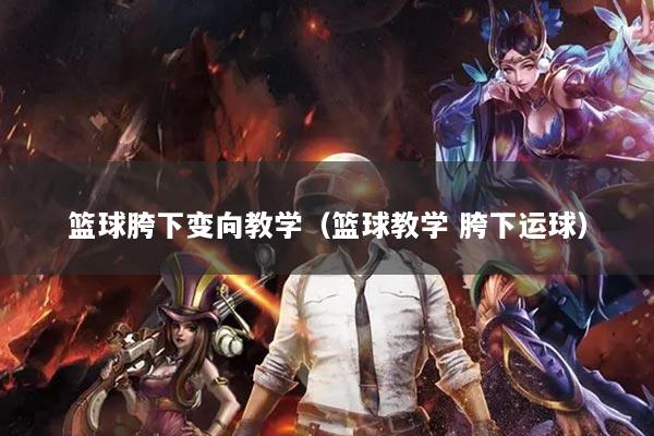 篮球胯下变向教学（篮球教学 胯下运球）